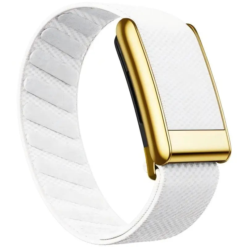 Whoop 5.0/MG Replacement Wristband New Model Waterproof Nylon Braided Sports Band Glossy Surface Metal U-Fit