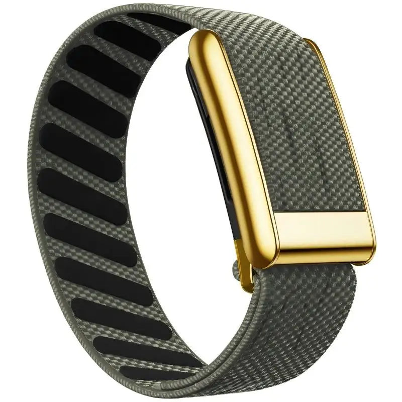 Whoop 5.0/MG Replacement Wristband New Model Waterproof Nylon Braided Sports Band Glossy Surface Metal U-Fit