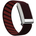 Whoop 5.0 Replacement Strap, Unique Bling Diamond Frame, Nylon Woven Elastic Sport Band with Metal Logo for ECG Fitness