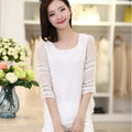 Women Casual Half sleeve O-Neck Fashion Blouse