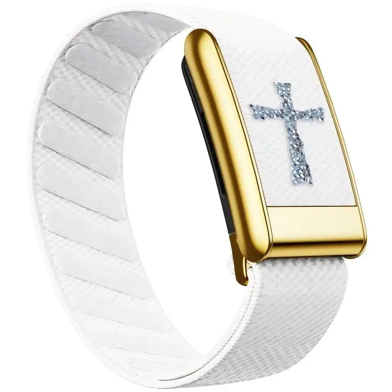 Whoop 5.0/MG Replacement Wristband New Model Waterproof Nylon Braided Sports Band Glossy Surface Metal U-Fit