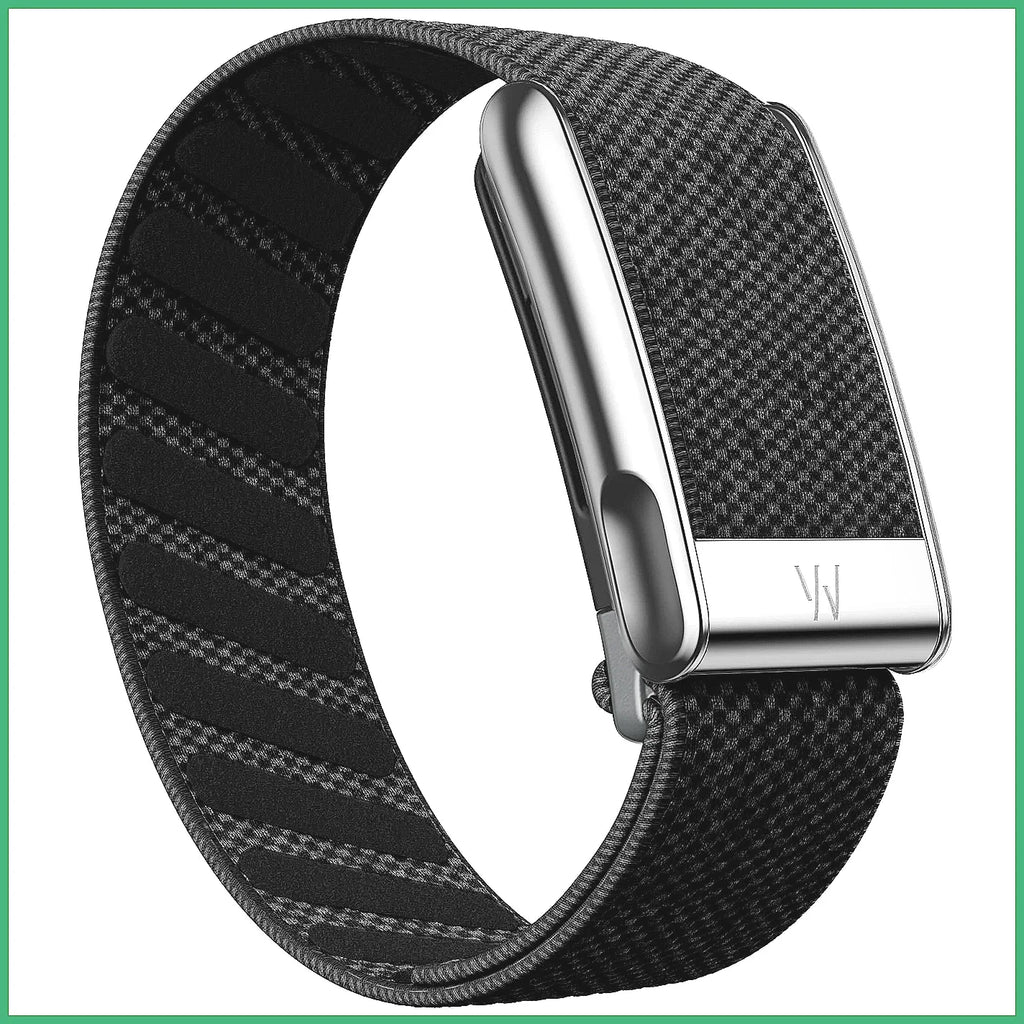 Whoop 5.0/PEAK/LIFE Nylon Sports Strap with Silver Metal Frame & Letter Engraving