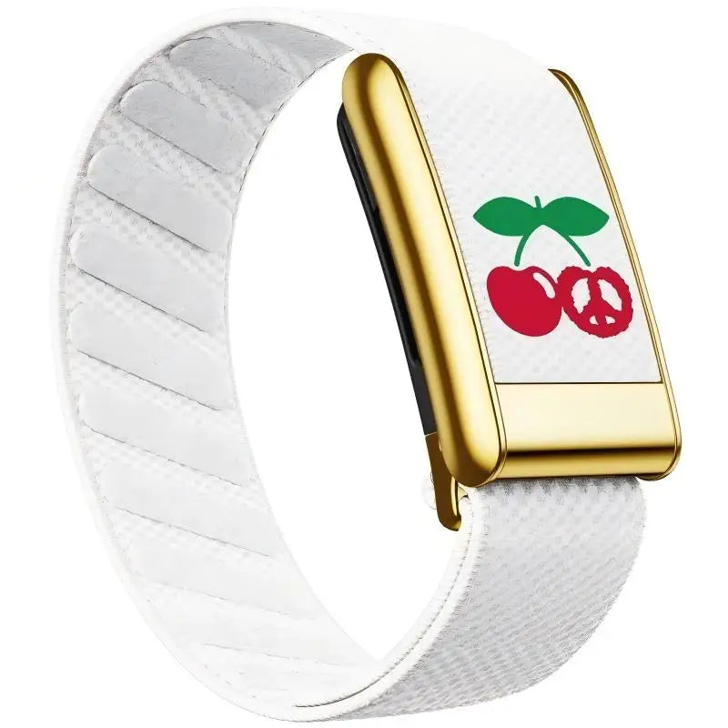 Whoop 5.0/MG Replacement Wristband New Model Waterproof Nylon Braided Sports Band Glossy Surface Metal U-Fit