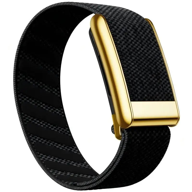 Whoop 5.0/MG Replacement Wristband New Model Waterproof Nylon Braided Sports Band Glossy Surface Metal U-Fit