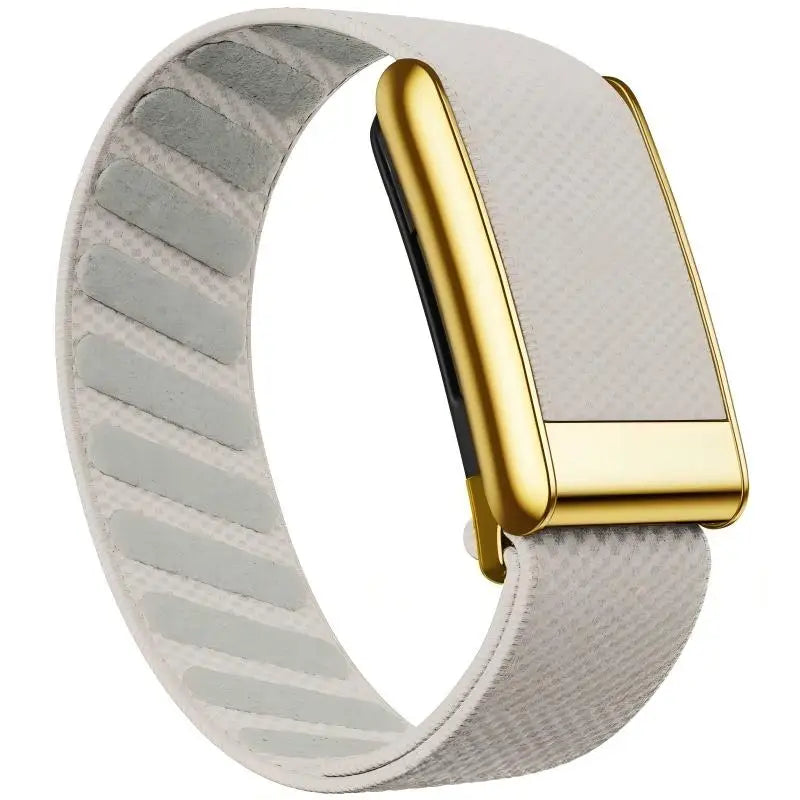 Whoop 5.0/MG Replacement Wristband New Model Waterproof Nylon Braided Sports Band Glossy Surface Metal U-Fit