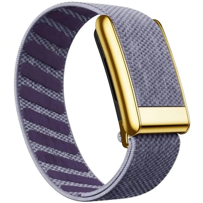 Whoop 5.0/MG Replacement Wristband New Model Waterproof Nylon Braided Sports Band Glossy Surface Metal U-Fit