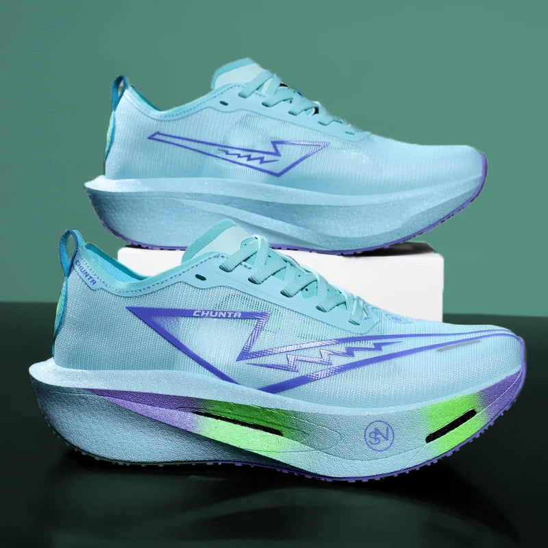 Men Running Shoes Carbon Board Marathon Speciality Sports Breathable Lightweight Women's Comfortable Athletic Sneakers