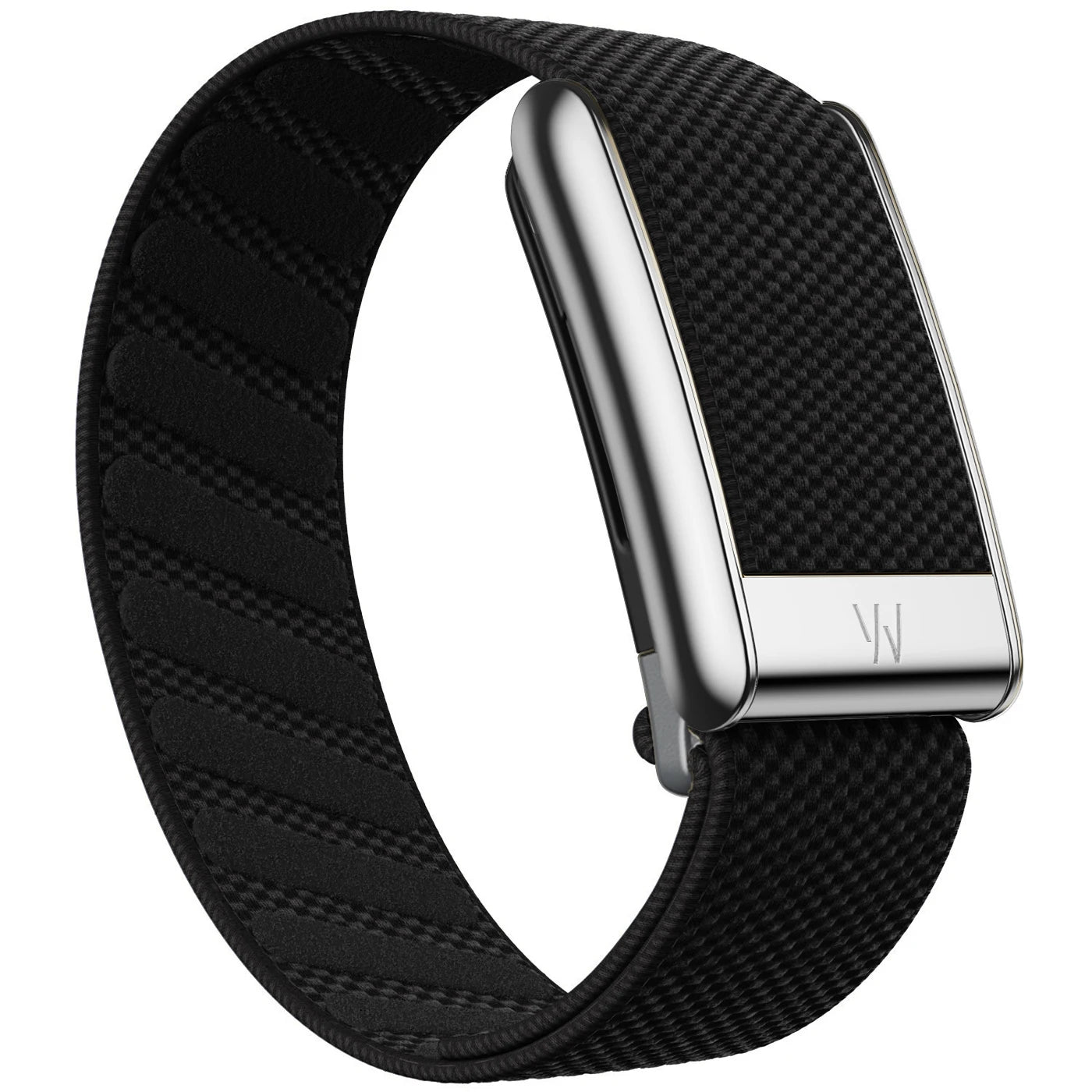 Whoop 5.0/PEAK/LIFE Nylon Sports Strap with Silver Metal Frame & Letter Engraving