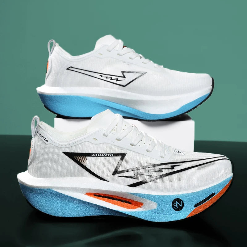 Men Running Shoes Carbon Board Marathon Speciality Sports Breathable Lightweight Women's Comfortable Athletic Sneakers
