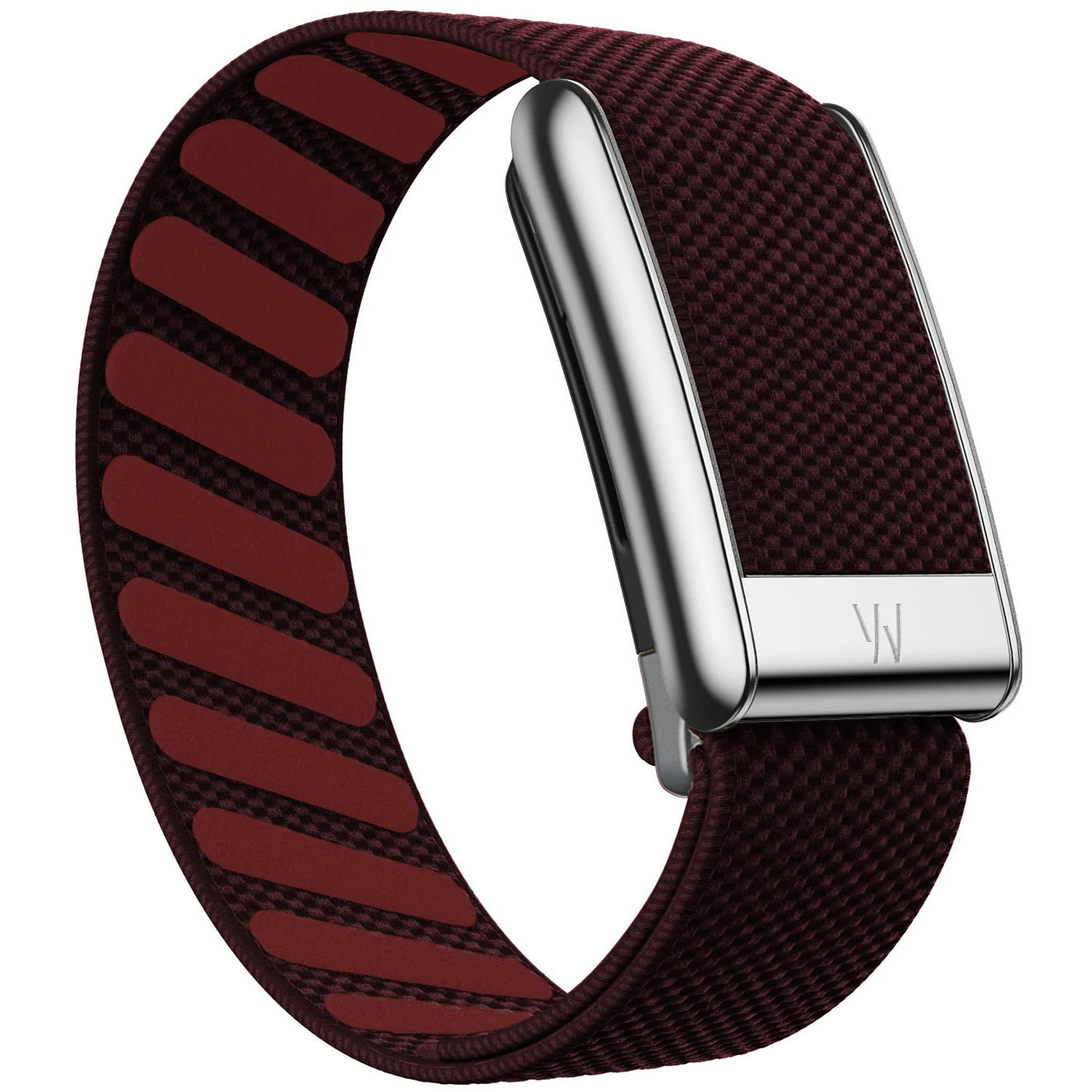 Whoop 5.0/PEAK/LIFE Nylon Sports Strap with Silver Metal Frame & Letter Engraving