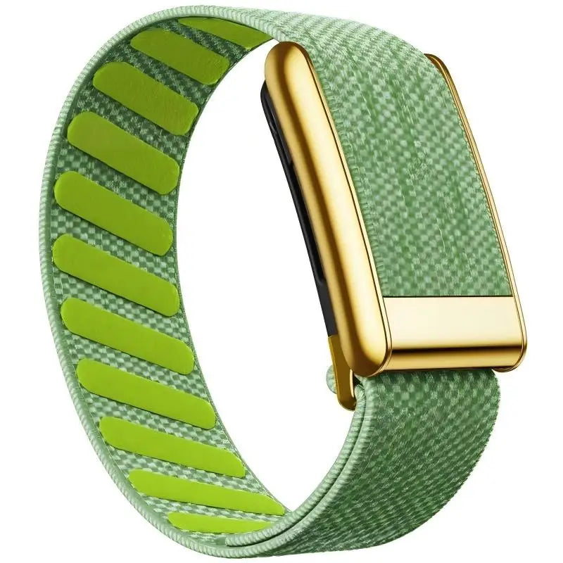 Whoop 5.0/MG Replacement Wristband New Model Waterproof Nylon Braided Sports Band Glossy Surface Metal U-Fit